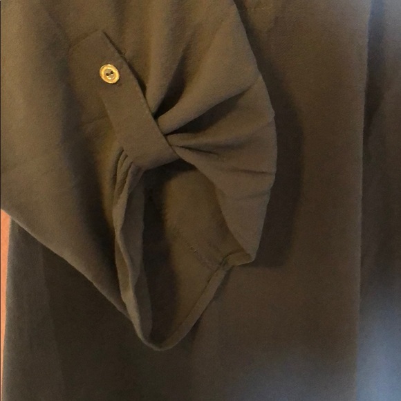 3 for $30....NWOT. Gray dress shirt. - Picture 3 of 5